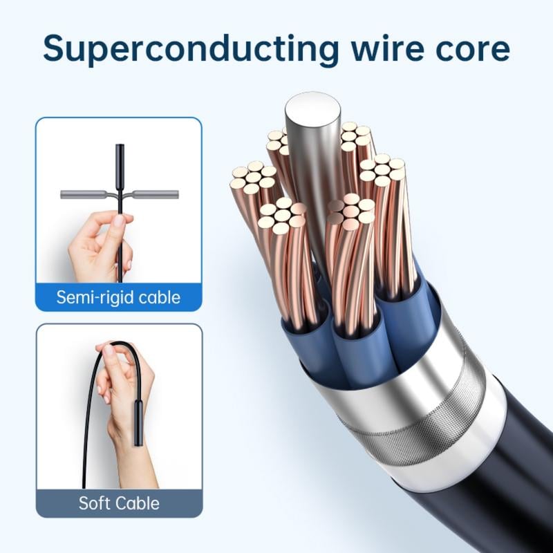 16.4FT HD Endoscope Camera – Find Hidden Problems in Pipes, Cars & Tight Spaces