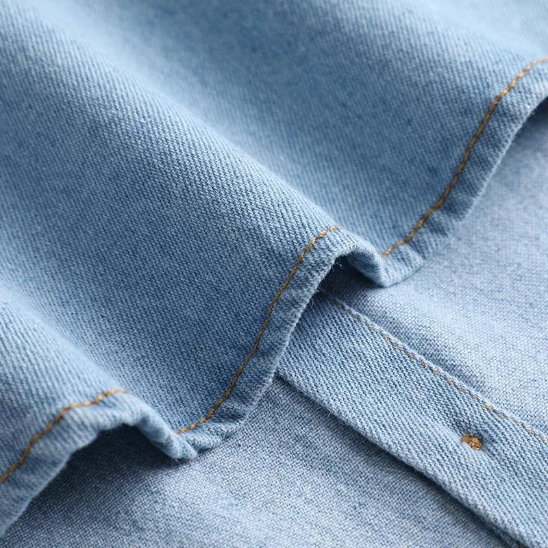 🔥 Denim False Collar – The Ultimate Layering Essential for Women 👕✨