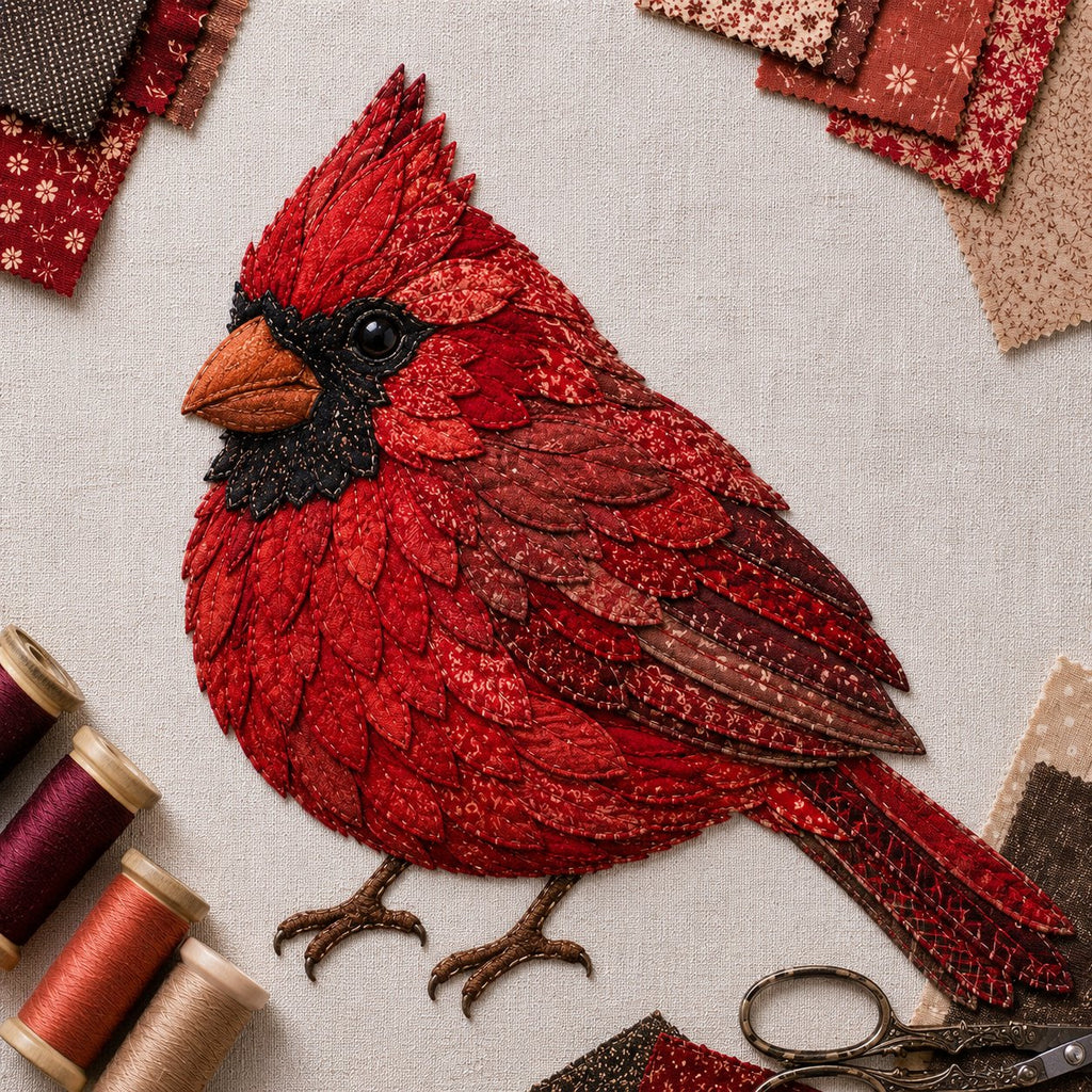 🧵Beginner Friendly - ✨3D Patchwork Bird DIY Craft Kit – BUY 2 FREE SHIPPING