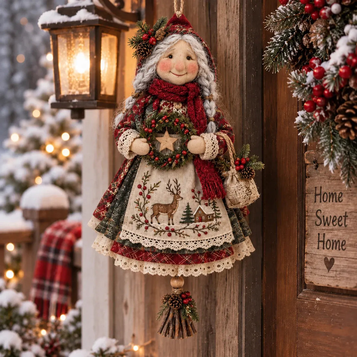 ✨Last Day 50% OFF✨Handmade Good Luck Granny – Bring Home Warmth & Good Fortune