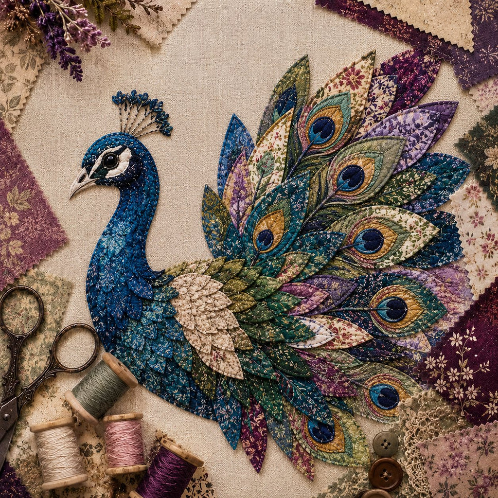 🧵Beginner Friendly - ✨3D Patchwork Bird DIY Craft Kit – BUY 2 FREE SHIPPING