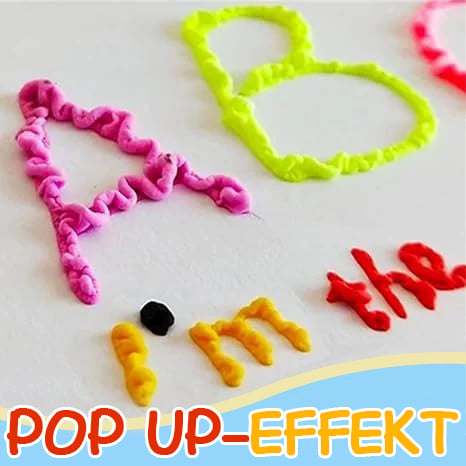 Magic 3D Puffy Paint Pens – Draw, Heat & Watch It Pop!