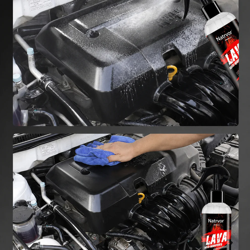 Car External Engine Cleaner – Spray, Clean & Protect