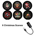 Plug & Play Christmas Projector – 6 or 10 Festive Scenes Fill Your Room With Christmas Magic 🎄✨