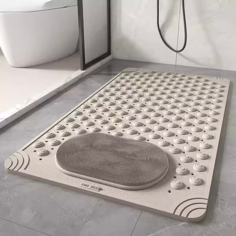 Non-slip bath mat—prevents slipping every time you bathe.