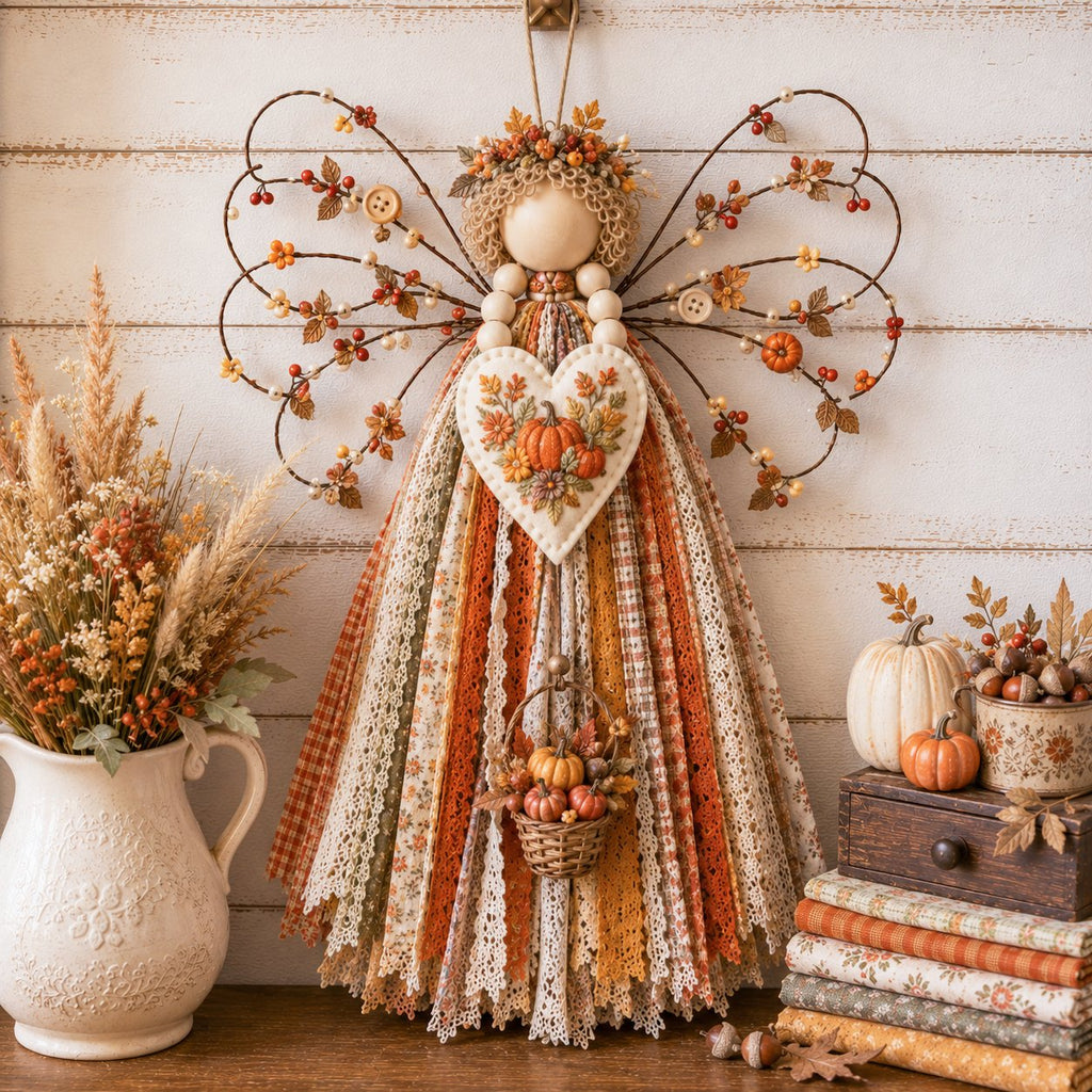 Angel Fabric Hanging DIY Kit