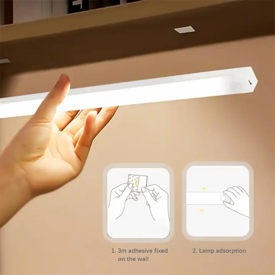 🔥LAST DAY SALE 49% OFF - 💡 Punch-free Smart Sensor Magnetic Rechargeable LED Lights