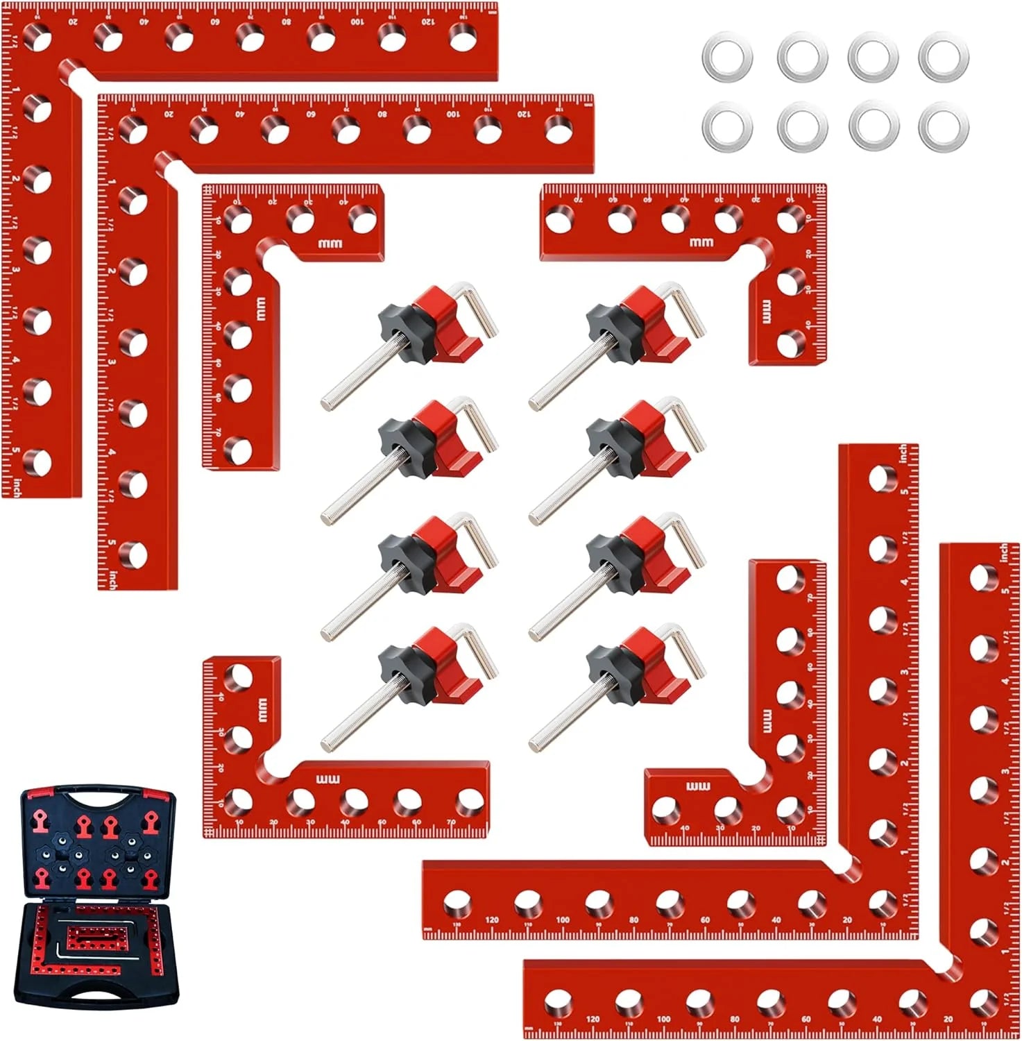 90° Corner Clamps for Woodworking