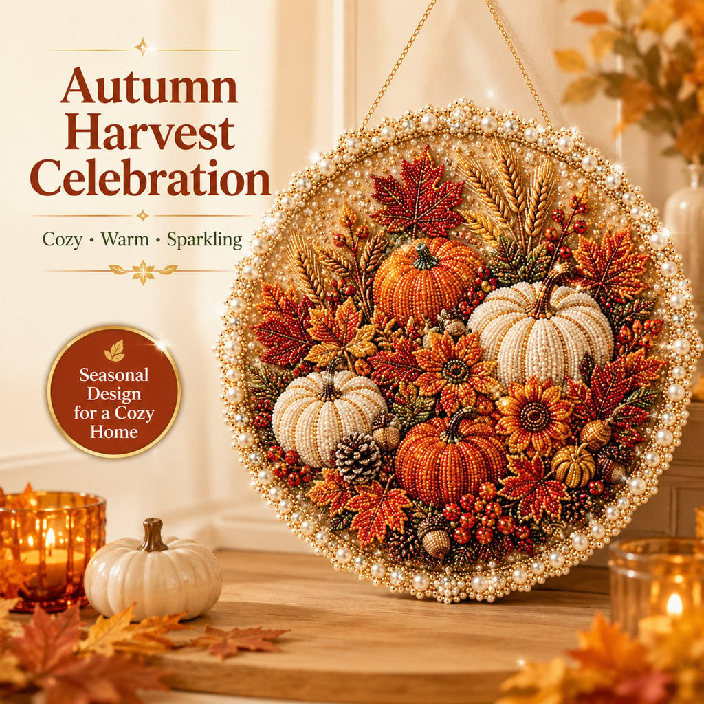 Four Seasons & Holiday Pearl Art Hanging Wreath Kit