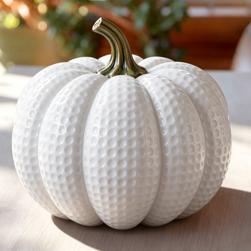 Sport-Themed Pumpkin Set