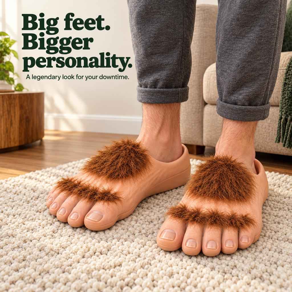 YETI OR NOT BIGFOOT FEET - Realistic Giant Foot Shoe