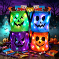 Halloween Candy Bucket with LED Lights
