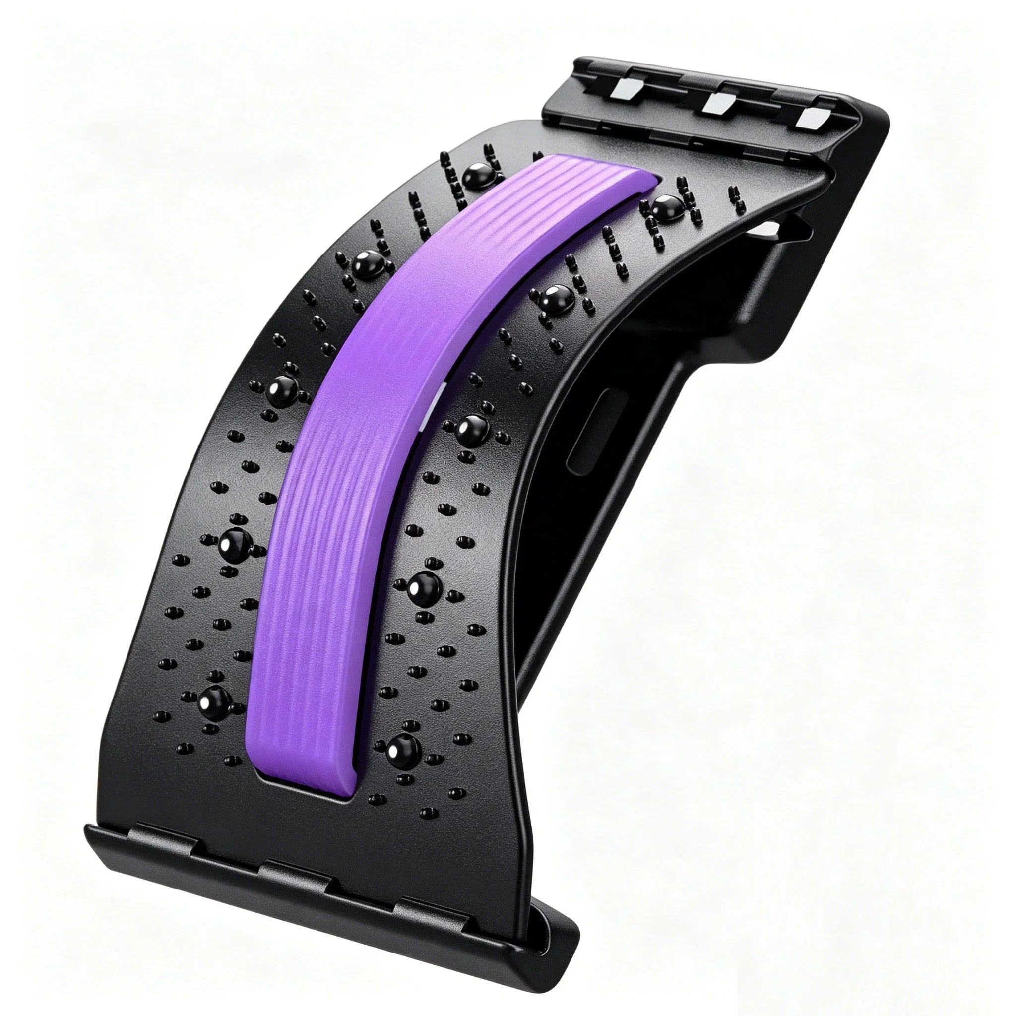 Magnetic Lumbar Stretcher – Acupressure Massage, Portable Design & Relieves Back Pain