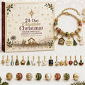 🎄24-Day Christian Christmas Charm Bracelet Advent Calendar