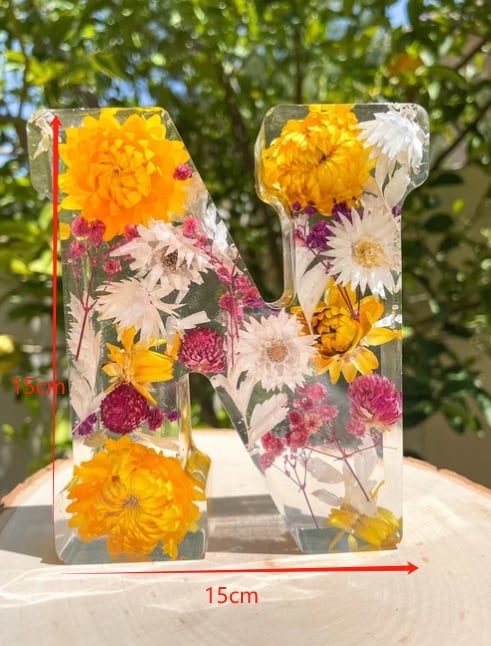 Flowers Resin Night Light