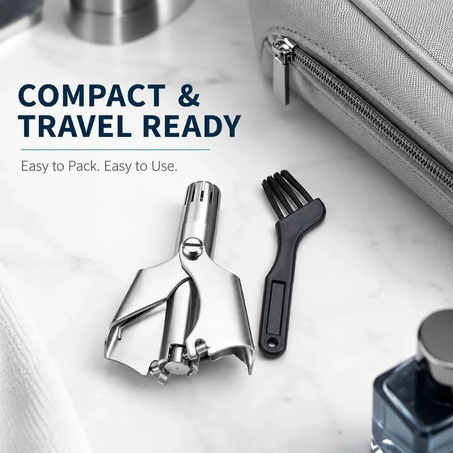 ✂️NEW Manual Nose Hair Trimmer – Precision Grooming. No Battery Needed.