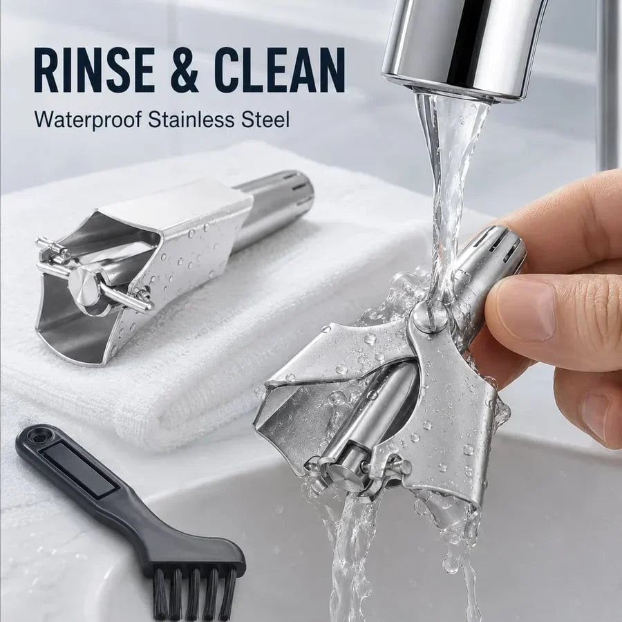✂️NEW Manual Nose Hair Trimmer – Precision Grooming. No Battery Needed.