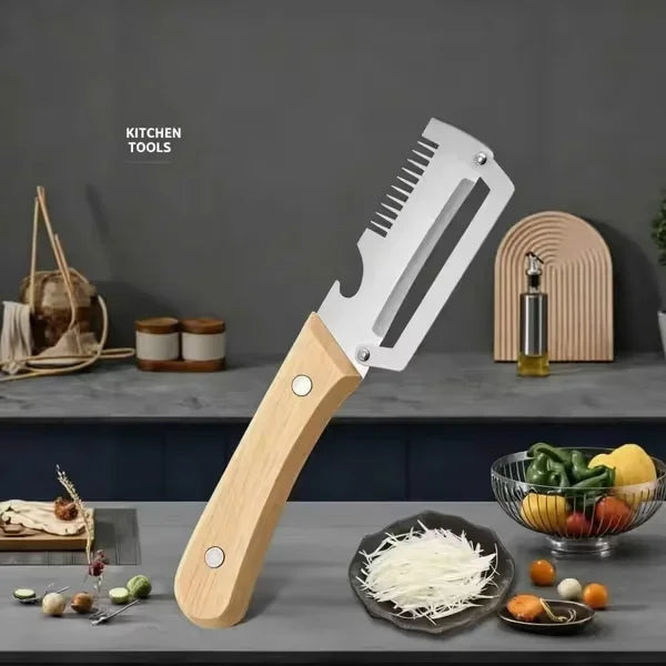 ✨🏆Hot Sale 🔥 Avelynis™ 3-in-1 Zero-Snag Vegetable Peeler – Tough Skins Off Fast, Less Food Wasted
