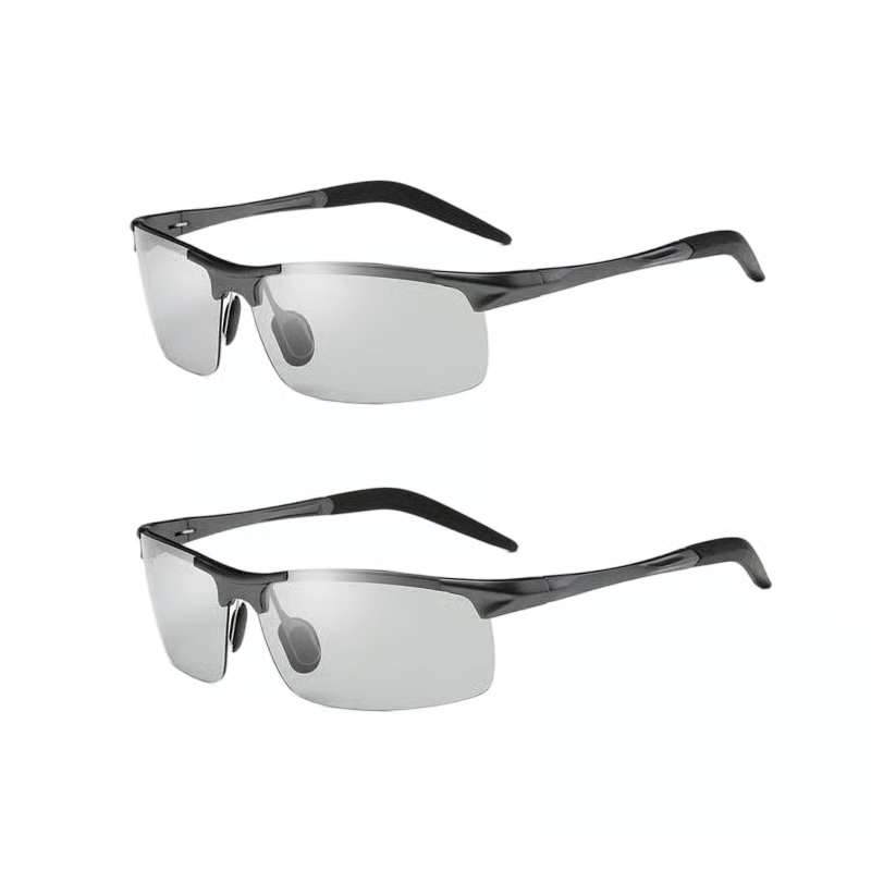 Photochromic Sunglasses with Anti-glare Polarized Lens