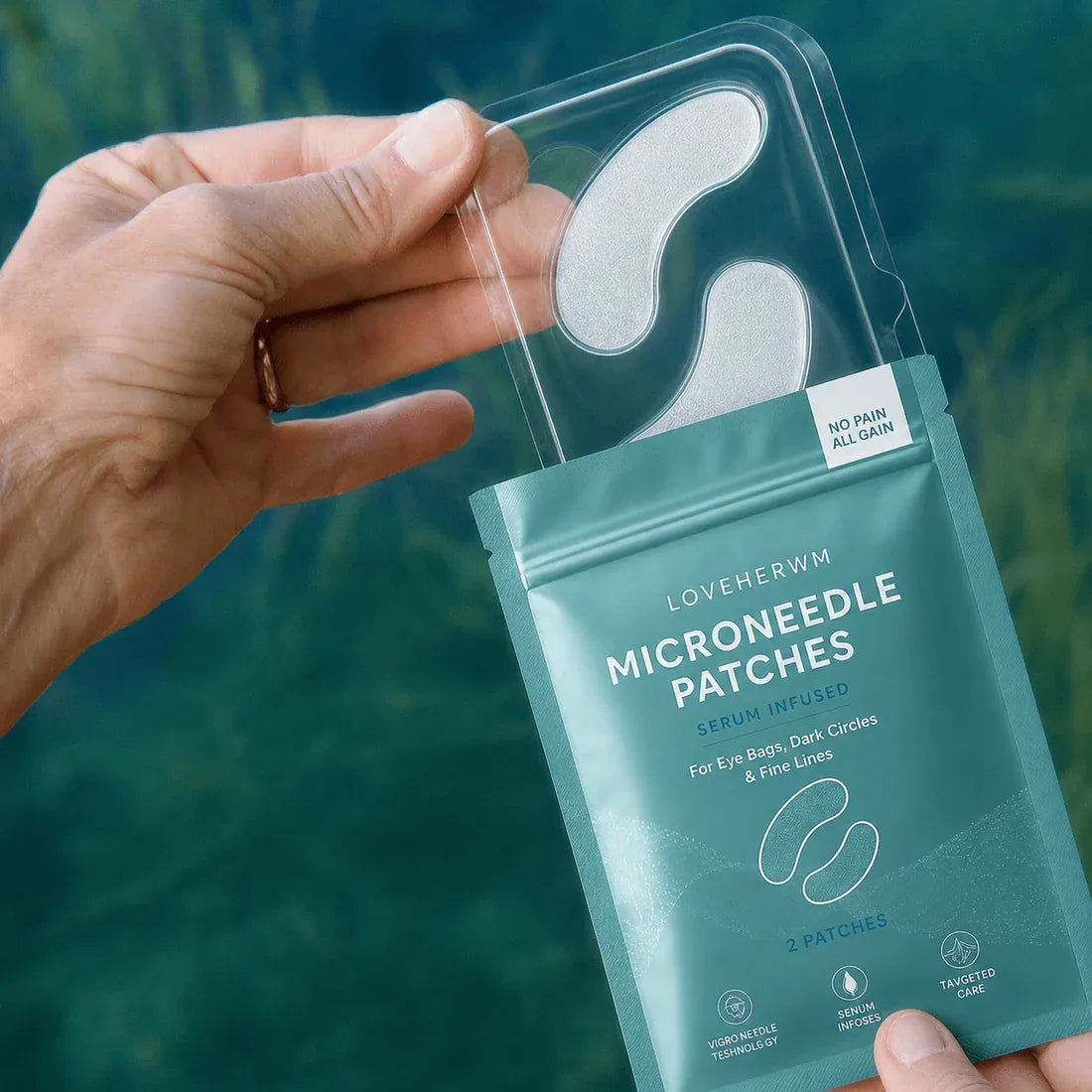 💕LOVEHERWM Micro-Needle Patch For Perfect Under-Eyes
