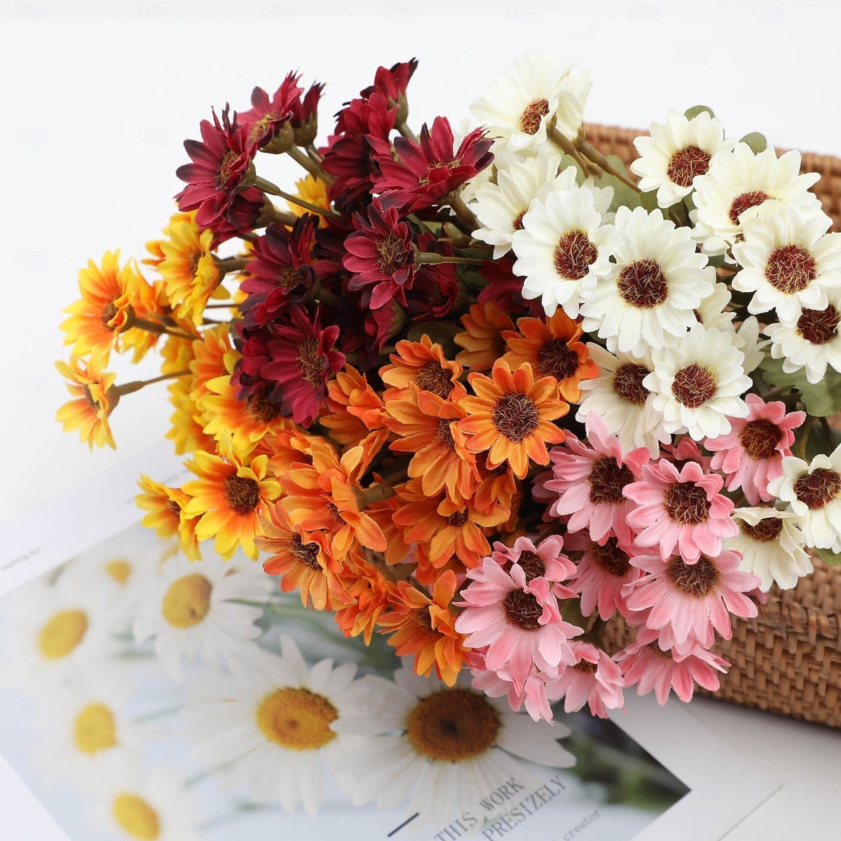 🔥 Limited Stock 49% OFF 🔥 - Artificial Outdoor Mums Flowers - UV resistant, Waterproof, Windproof🌼