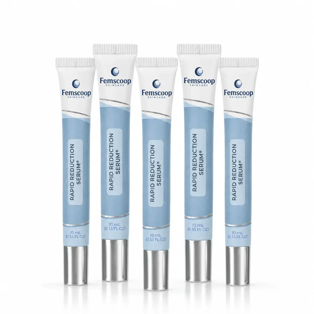Femscoop Rapid Reduction Serum: Banish Heavy Eye Bags and Fine Lines in 10 Minutes Flat