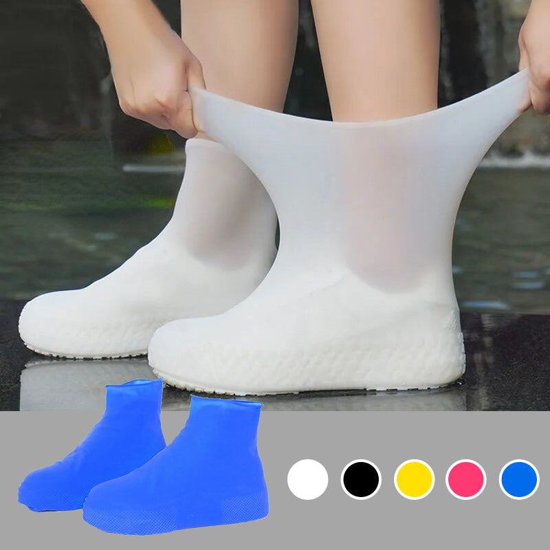 Waterproof Rain Shoe Cover – Non-slip sole & easy on/off – Reusable, perfect for wet weather or muddy walks – fits most shoes, keeps feet dry 🌧️