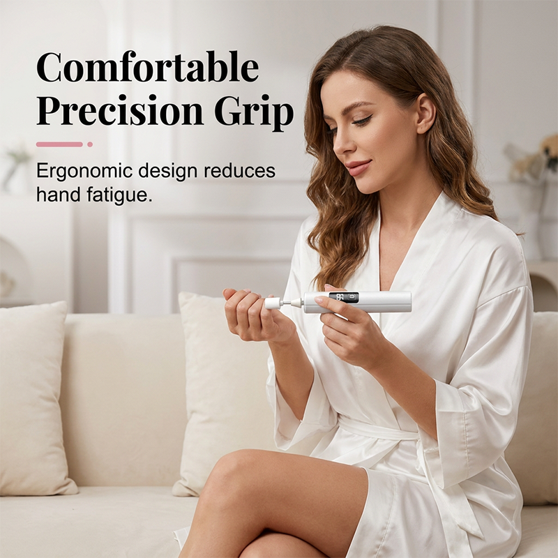 💅✨ 49% OFF! Professional Electric Nail Polisher – Smooths thick nails, 99-speed display. Multiple heads for shaping & buffing. Salon at home! 🌟💎