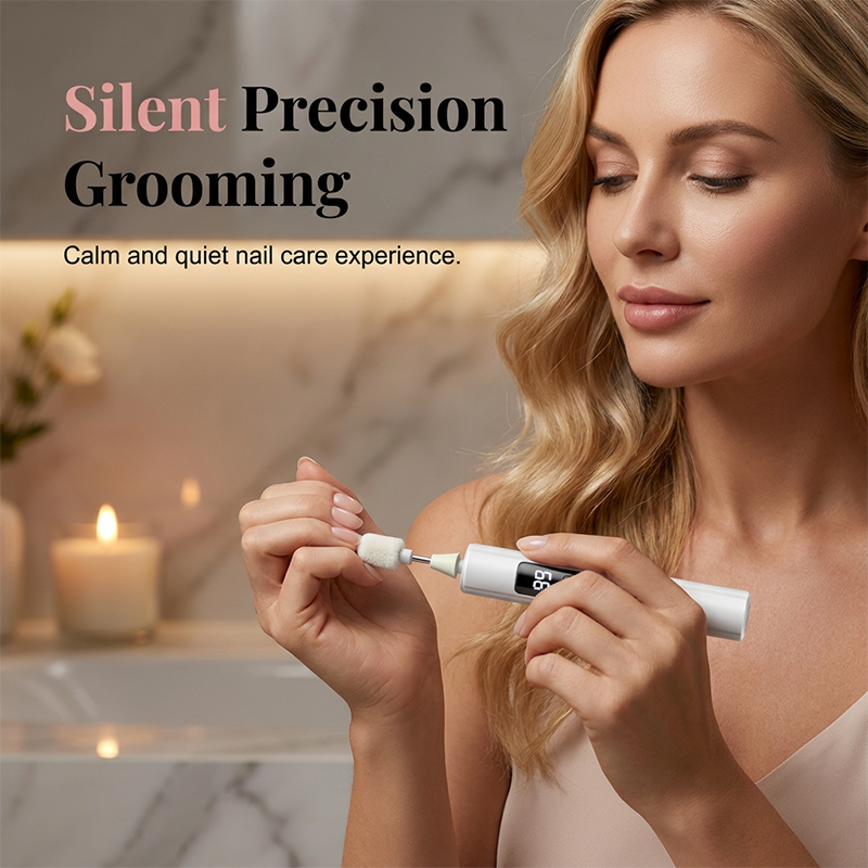 💅✨ 49% OFF! Professional Electric Nail Polisher – Smooths thick nails, 99-speed display. Multiple heads for shaping & buffing. Salon at home! 🌟💎